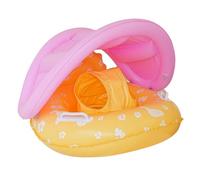 Kids Pool Float,Sun Protection Anti-Tip Seat,Inflatable Kids Pool Floats | for Beach Water Summer Vacation Outdoor Home Backyard Travel Boys Girls