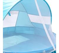 Kids Pool - with Canopy and Net Non Inflatable Water Toy,120x30cm Folding Pool, Multipurpose for Outdoor, Summer, Patio, Park, Beach, Travel