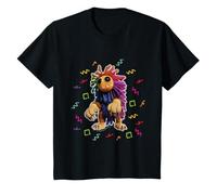 Kids Poppy Playtime Yarnaby Experiment 1166 Retro Pattern Kids T-Shirt