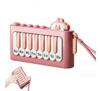 Kids Portable Electronic Keyboard Toy - 49 Keys Multifunctional Pocket Piano & Animal L 100 For Beginners with Songs, Sounds