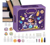 Kids Potion Kit, Magic Craft Bottles, Halloween Activity Set, Creative Learning Tools, 12 Piece Colorful Collection For Indoor Play, Classroom Fun, Preschool Boys Girls