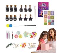 Kids Potion Kit - Magic Science Experiment Set with 12 Potion Bottles | DIY Craft Kit for Children | Creative Magic Activity for Birthday Gifțs - Beginner Little Magician Toy for Imaginative Play