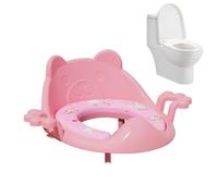 Kids Potty - Potty Training Seat, Non Slip Waterproof Cushion with Secure Handles, Soft Portable Kids Toilet Trainer, Child Toilet Seat Adapter, Pot Training Seats for Home Travel Camping Rv Bathroom
