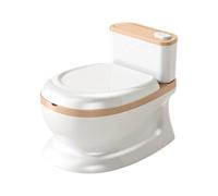 Kids Potty Trainer Toilet Realistic Flush Button | Young Kids Potty for Training for Living Room Bedroom Bathroom Game Room Kindergarten Boys Girls Preschoolers