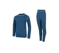 Dare2B Girls Pow II Baselayer Set with advanced Q-Wic+ technology, perfect for Wintersports & Outdoors