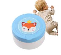Kids Powder Puff and Container Set | Soft Powder Puff | Children's Powder Container for Parents Travel Travelers Babysitter Home Apartment Hotel Kita Hospital Daily Routine Summer Holiday Family