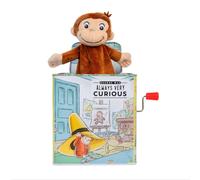 KIDS PREFERRED Curious George Jack-in-The-Box - Musical Toy for Babies