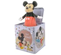 KIDS PREFERRED Disney Baby Mickey Mouse Jack in The Box Musical Toys for Babies and Toddlers Plays The Mickey Mouse March Mickey Springs Out from A
