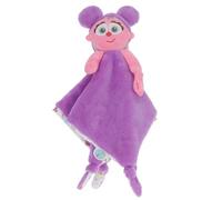 KIDS PREFERRED Sesame Street Abby Cadabby Blanky Made of Soft Material with Knotted Corners and Pacifer Loop for Babies and Infants