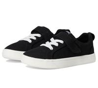 Kids' Premium Sneakers Easy-On Design with Elastic Laces & Hook Loop Strap | Superior Comfort & Durable TPR Outsole Black