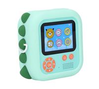 Kids Print Camera, 48MP 1920 X 1080P Thermal Printing 180 Degree Rotatable Lens 2.4 Inch Screen Digital Photo Frame, with Anti Lost Lanyard, 1200mAh Battery, (Orange, Opening