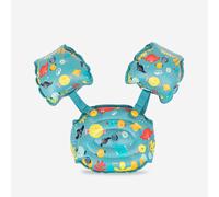 Kids’ Progressive Swimming Pool Armbands-waistband 15-30 kg Tiswim Allfish Blue
