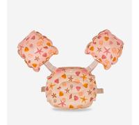 Kids’ Progressive Swimming Pool Armbands-waistband 15-30 kg - Tiswim Shell Beige