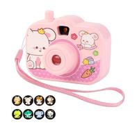 Kids Projector Camera - Animal Image Projection Camera Toy, Small Handheld Learning Projector with 8 Pattern Slides, Inspires Imaginative Play and Exploration | Ideal for Home, Party, Camping, Night
