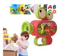 Kids Projector Flashlights - LED Projection Torch, Light Toy with Colorful Pattern, Compact Hand Lamp | Flashlights for Bedroom, Game Room, Night Fun, Imagination