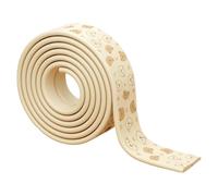 Kids Proof Corners and Edges,Rubber Foam Bumper | 6.5ft Bear Pattern Adhesive Edge Guards | for Table Desk Furniture Cabinets Fireplace Countertop Stairs Living Room Bedroom Home