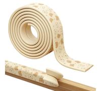 Kids Proof Corners and Edges - Rubber Foam Bumper,6.5ft Furniture Edge Guards Strips | for Table Fireplace Countertop Furniture Cabinets Bedroom Stairs Living Room Playroom