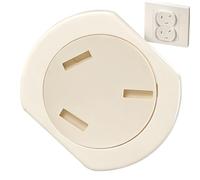 Kids Proofing Outlet Covers Self-Locking Childproof Electrical Plug