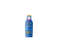 Kids Protect & Care FP50+ Sun Milk (1 x 200 ml), Water Resistant Children's Sunscreen Very High Sun Protection for Children