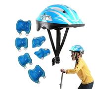 Kids Protective Gear Kit - All-Round Safety Pads For Bicycle, Scooter & Skating, Breathable Air-Mesh Padding With High-Density Shell, & Youth Skateboarding Protection Set