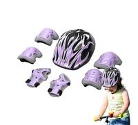 Kids Protective Gear Set | Children Cycling Protective Set | Adjustable Helmet and Pads Kit for Baseball Hockey Skateboarding Breakdancing Bike Outdoor Sports Boys and Girls 5-10