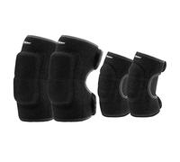 Kids Protective Pad Set, Knee Pads, Elbow Pads,Children's Pad Set for Knee Elbow, for Skateboard Biking Riding Cycling Scooter Bicycle Rollerblades, Black S