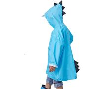 Kids Puddle Suit Boys Girls Waterproof Rain Jacket Lightweight Raincoat All in One Rainsuit Easy to Dry and Machine Washable Outdoor Camping, Emergency Situations, Travel Blue