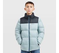 Columbia Youth Boys Puffect 2 Jacket, Puffer Jacket, Crushed Blue, Black, XL