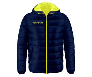 Kid's Puffer Jacket Givova Olanda Bleu 2XS
