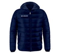 Kid's Puffer Jacket Givova Olanda Bleu XS