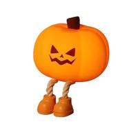 Kids Pumpkin Night Light - Dimmable LED Nightlight with Timer, Halloween Glow | Adjustable Brightness Nursery Lamp, USB-Powered Desk Light's for Classroom Hotel Bedroom Kitchen Bathroom Decor