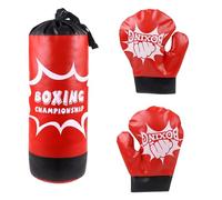 Kids Punching Bag with Punching Gloves, Kids Punching Bag, Professional Kids Boxing Set, Children's Boxing Sandbag,Boxing Training Equipment for Kids Teens, Practice Kicking Punching, Home Gym Workout