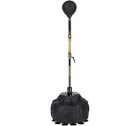 Kids Punching Bag with Stand, Free Standing Boxing Bag Set, Speed Bag with Speedball Adjustable Height from 150cm to 180cm (Black(gift), 50 * 50 * 150-180cm)