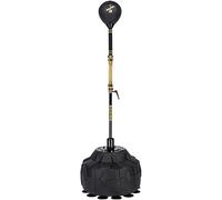 Kids Punching Bag with Stand, Free Standing Boxing Bag Set, Speed Bag with Speedball Adjustable Height from 150cm to 180cm (Gold(gift), 50 * 50 * 150-180cm)
