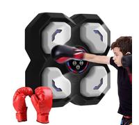 Kids Punching Trainer,Smart Indoor Workout Equipment - Wall Mounted Music Punching Trainer - for Teens Son Daughter Family Friends Men Women Girls Youth
