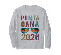 Kids Punta Cana 2026 Trip Holiday Vacay Matching Mom Long Sleeve T-Shirt