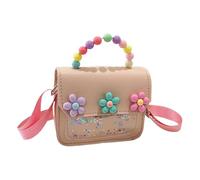 Kids Purse, Cute Flower Bag Toddler Girls, 5.12x2.17x4.33 inches Lightweight Clutch Wallet with Adjustable Strap for Baby, Preschoolers, Teens, Teenagers, Daughter, Children