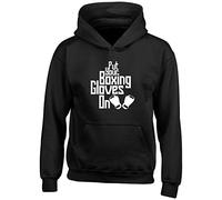 Kids - Put Your Boxing Gloves on Childrens Hoodie Black