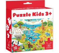 Kids Puzzle Farm 30 Piece Puzzle Age 3 Plus Educational Animals Tractor Country Life