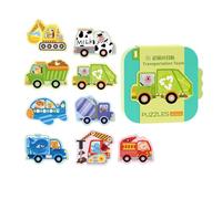 Kids Puzzles - Early Learning Cartoon Toys - Children's Puzzles | for Travel Party Classroom Preschool 3-5 Years Old Boys Girls Christmas Stocking Stuffers