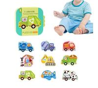 Kids Puzzles, Educational Cartoon Early Learning Toy, Educational Puzzles, for Stocking Stuffers Travel Party Classroom Preschool 3-5 Years Old Boys Girls Christmas