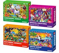 Kids Puzzles for 3 4 5 Year Olds - 100 Piece Jigsaw Puzzles for Children