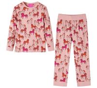 Kids' Pyjamas with Long Sleeves Light Pink 104