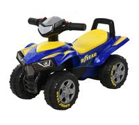 Kids Quad Goodyear Ride-On Toddlers Walker Lights Horn Blue Yellow 18-36 Months
