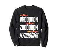 Kids Race Car Vroom Zoom Nyoom Funny Racing Sweatshirt