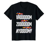 Kids Race Car Vroom Zoom Nyoom Funny Racing T-Shirt