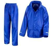 Kids Rain Suit Waterproof Suit Result Windproof Junior Jacket Trouser Boys Girls