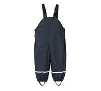 Kids Rain Trousers Waterproof Boys Dungarees Reflective Strips Adjustable Braces Girls Lightweight Overalls Mud Jumpsuit Windproof Toddler Rain Pants Plain Breathable Spring Outdoor Blue Pink Green