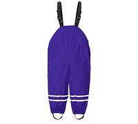 Kids Rain Trousers Waterproof Boys Dungarees Reflective Strips Adjustable Braces Girls Lightweight Overalls Mud Jumpsuit Windproof Toddler Rain Pants Plain Breathable Spring Outdoor Blue Pink Green