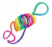 Kids Rainbow Colour Fumble Finger Thread Rope String Game Developmental Toy